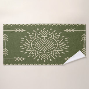 Muted Sage Green Bath Towel