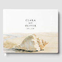Muted Sand Cream Shell Outer Banks Coast Wedding
