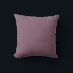 Muted Solid Deep Purple Cushion<br><div class="desc">MUTED AND NEUTRAL COLOR 

A harmonious colour that provides balance and freshness.</div>