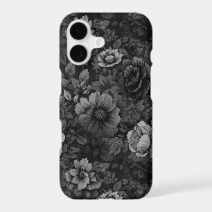 Muted Tones of Grey Floral 