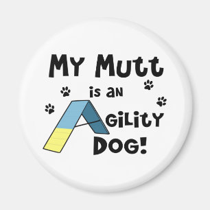 Mutt Agility Dog Magnet