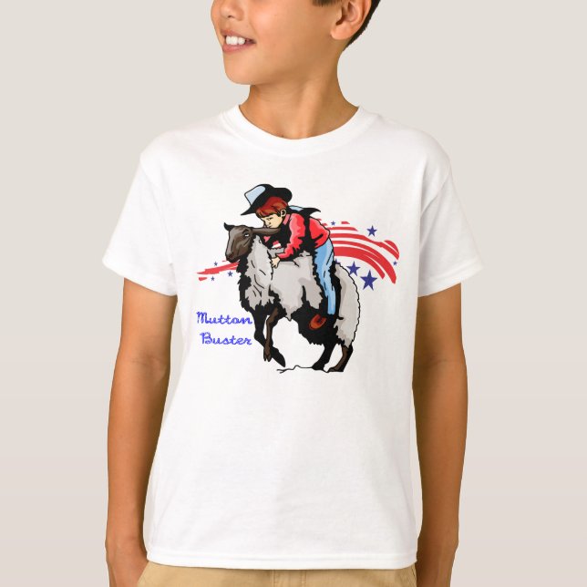 Mutton Buster Rodeo T-Shirt (Front)