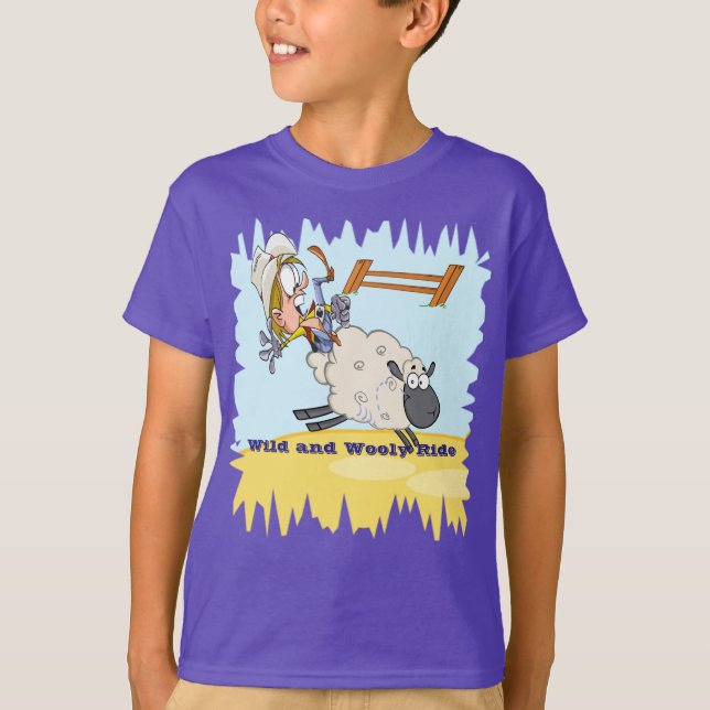 Mutton Bustin Rodeo T-Shirt (Front)