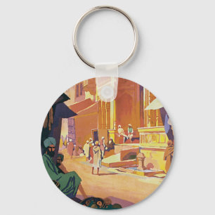 Muttra ~ Krishna Temple Key Ring