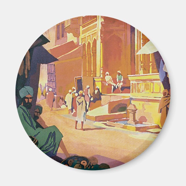 Muttra ~ Krishna Temple Magnet (Front)