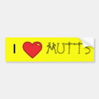 Mutts Bumper Sticker