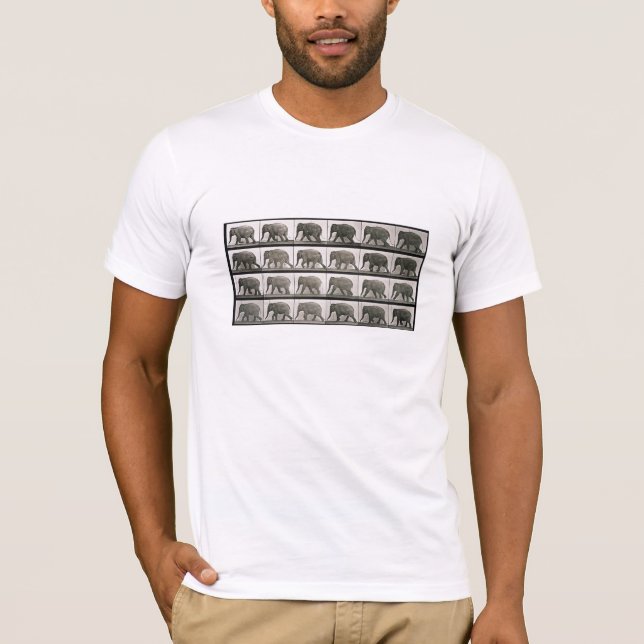 Muybridge's Elephants T-Shirt (Front)