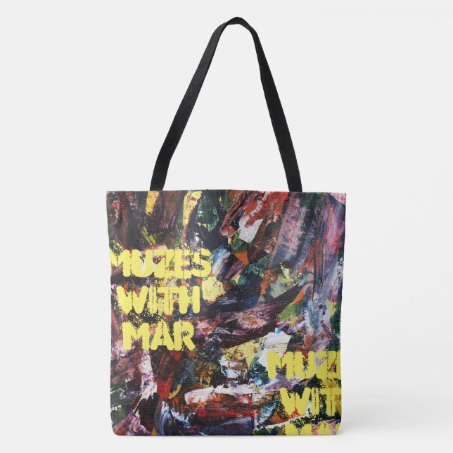 Muzes with Mar Tote Bag (Front)
