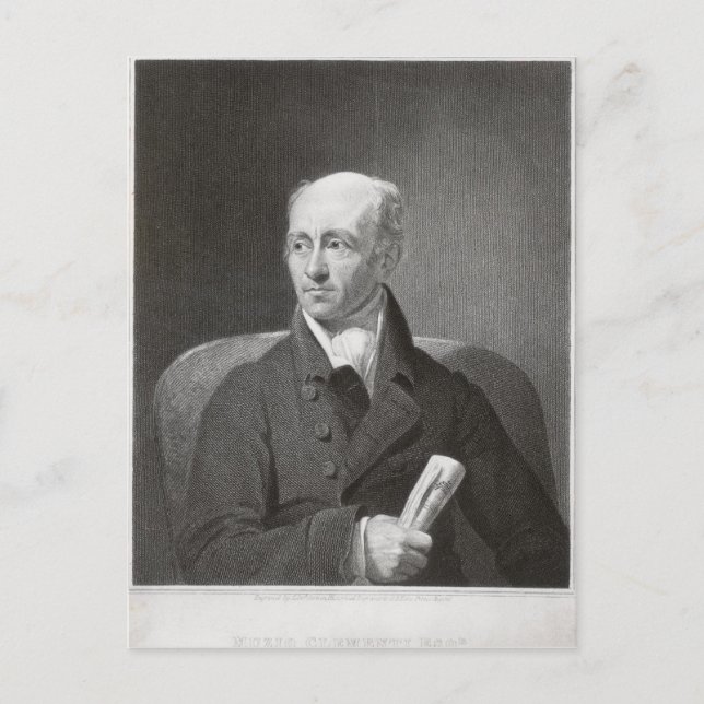 Muzio Clementi Postcard (Front)