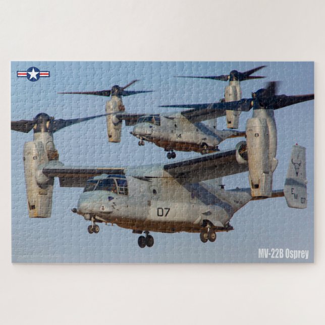 MV-22B OSPREY (20x30 INCH) Jigsaw Puzzle (Horizontal)