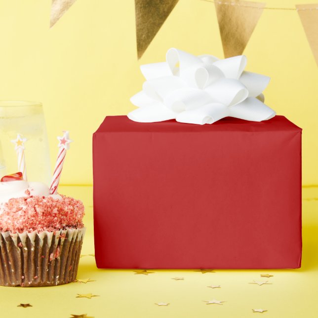 MVB Bright Red Solid   10" X 15" Tissue Paper (Birthday Party)