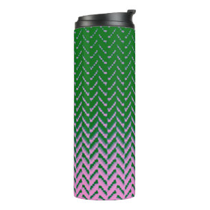 MVB Cheron two tone green and pink Design Tumbler