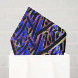 MVB Ethnic Swirl Weave -Jewel tone Tissue Paper