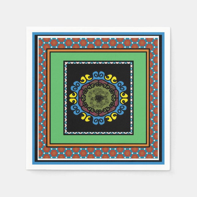 MVB Mexican Pride 1 Design Napkin (Front)