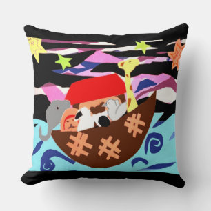 MVB Noah Ark Children's Pillow-Design 1 Cushion