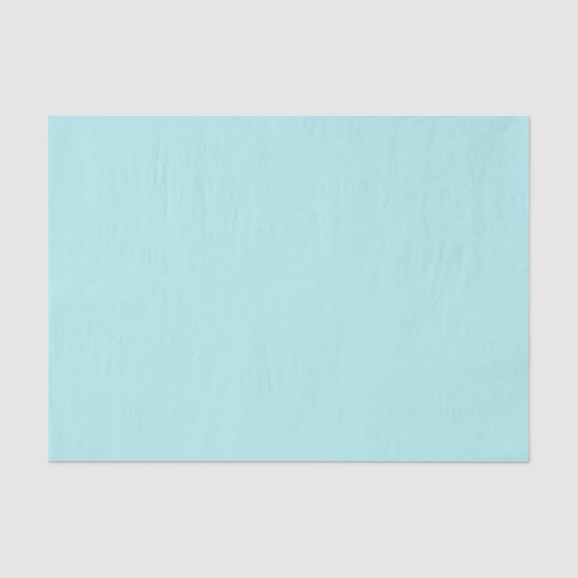 MVB Pale Aqua Blue  10" X 15" Tissue Paper (Front)