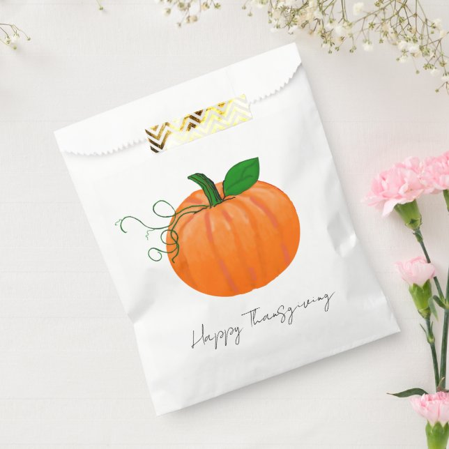 MVB Pattern Pumpkin design Favour Bags (Sealed)