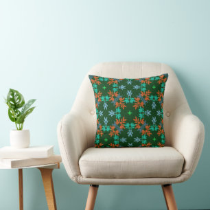 MVB Retro Foliage Fall Style  Cushion