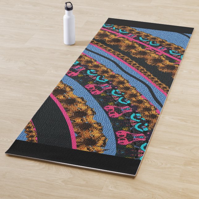 MVB Textile Abstract Creative Pieces Yoga Mat (In Situ)