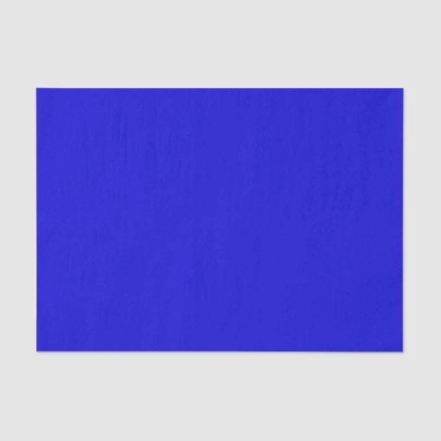 MVB Ultramarine Blue 10" X 15" Tissue Paper (Front)
