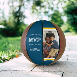 MVP Dad Blue & Gold Father's Day Basketball