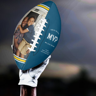 MVP Dad Blue & Gold Father's Day Football