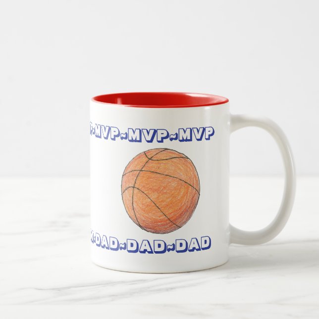 MVP DAD personalised Father's Day mug (Right)
