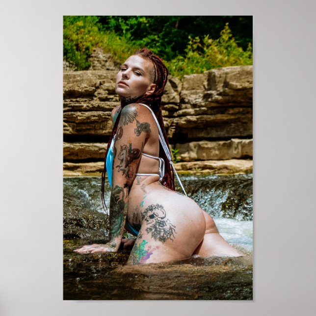 MVR Waterfall Look back  Poster (Front)