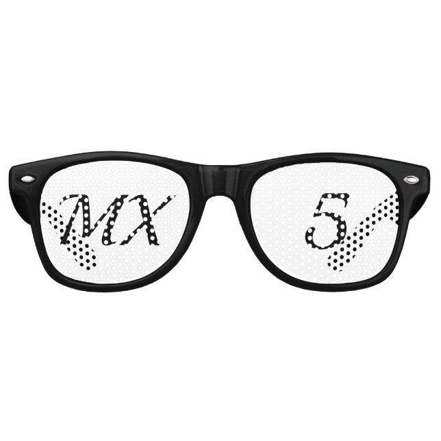 MX5 Party Glasses (Front)