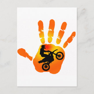 MX HANDS ON POSTCARD
