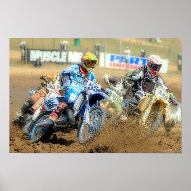 MX Hole Shot Poster (Front)