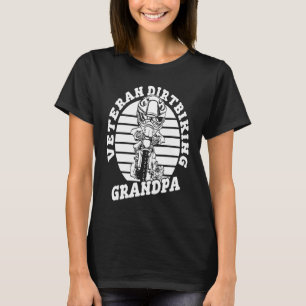 Mx Motocross Grandfather Bike  Biker Dirt Biking G T-Shirt