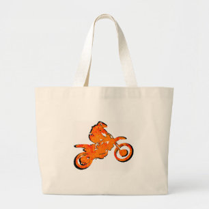 MX ORANGE GLOW LARGE TOTE BAG
