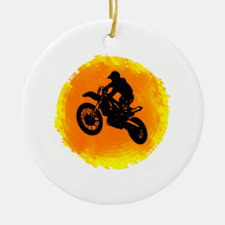 MX RIDE NOW CERAMIC TREE DECORATION