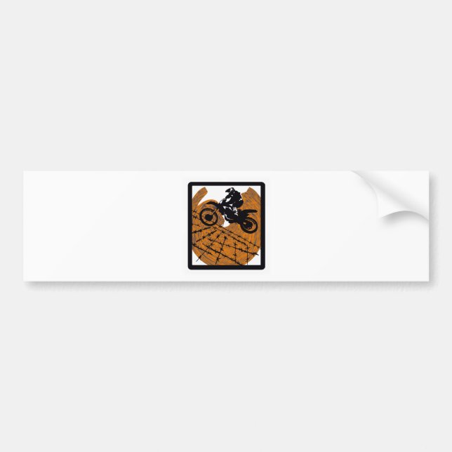 MX SUPER SLOW BUMPER STICKER (Front)