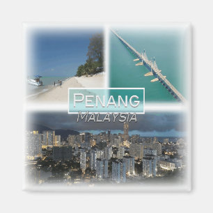 MY0027 Asia, Malaysia, Penang, fridge Magnet