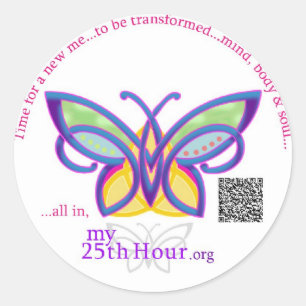 my25thhour - 3" sticker -transformed