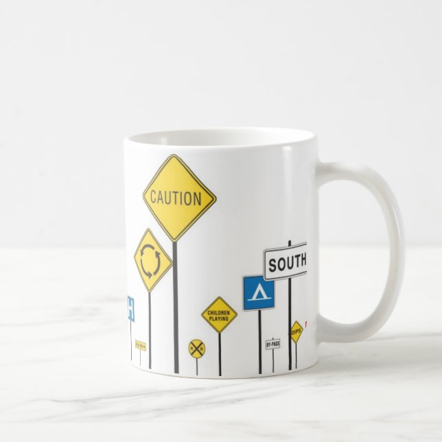 My66 road signs 2 coffee mug (Right)