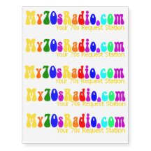 my70s Temporary Tattoo