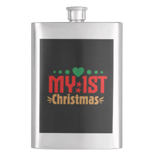 My 1st Christmas-39723 Hip Flask