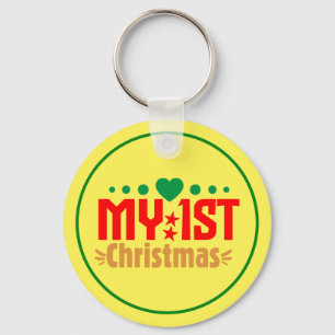 My 1st Christmas-39723 Key Ring