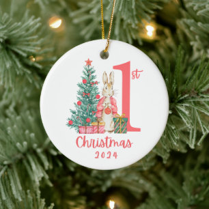 My 1st Christmas Ceramic Tree Decoration