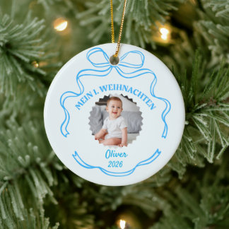 My 1st Christmas Ornament for Baby Boy