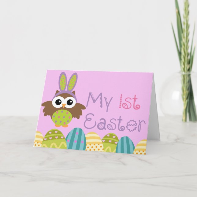 My 1st Easter Holiday Card (Front)