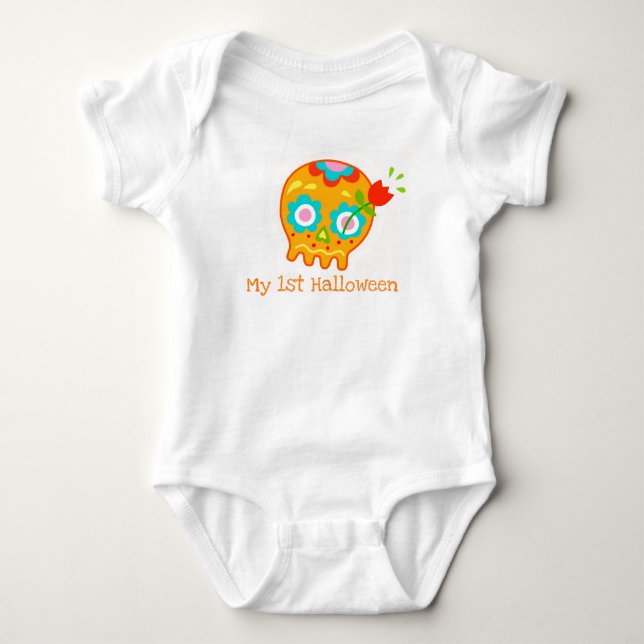 My 1st Halloween Baby Bodysuit (Front)