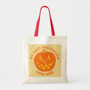 My 1st Halloween Jack O Lantern Pumpkin Fun Tote Bag