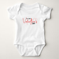 My 1st Valentine's Day Baby Shirt