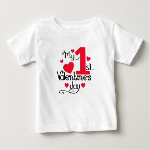 My 1st Valentines Day Baby T-Shirt