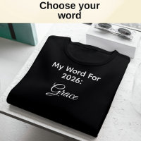 My 2026 Word of the Year Grace Minimal Typography