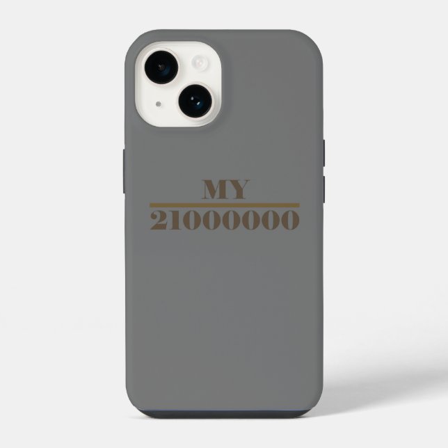 MY/21000000 iPhone CASE (Back)